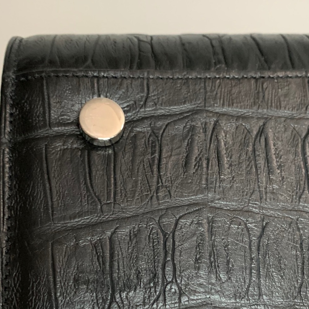 Saint Laurent Small Croc Embossed Sac de Jour - Picture 9 of 14